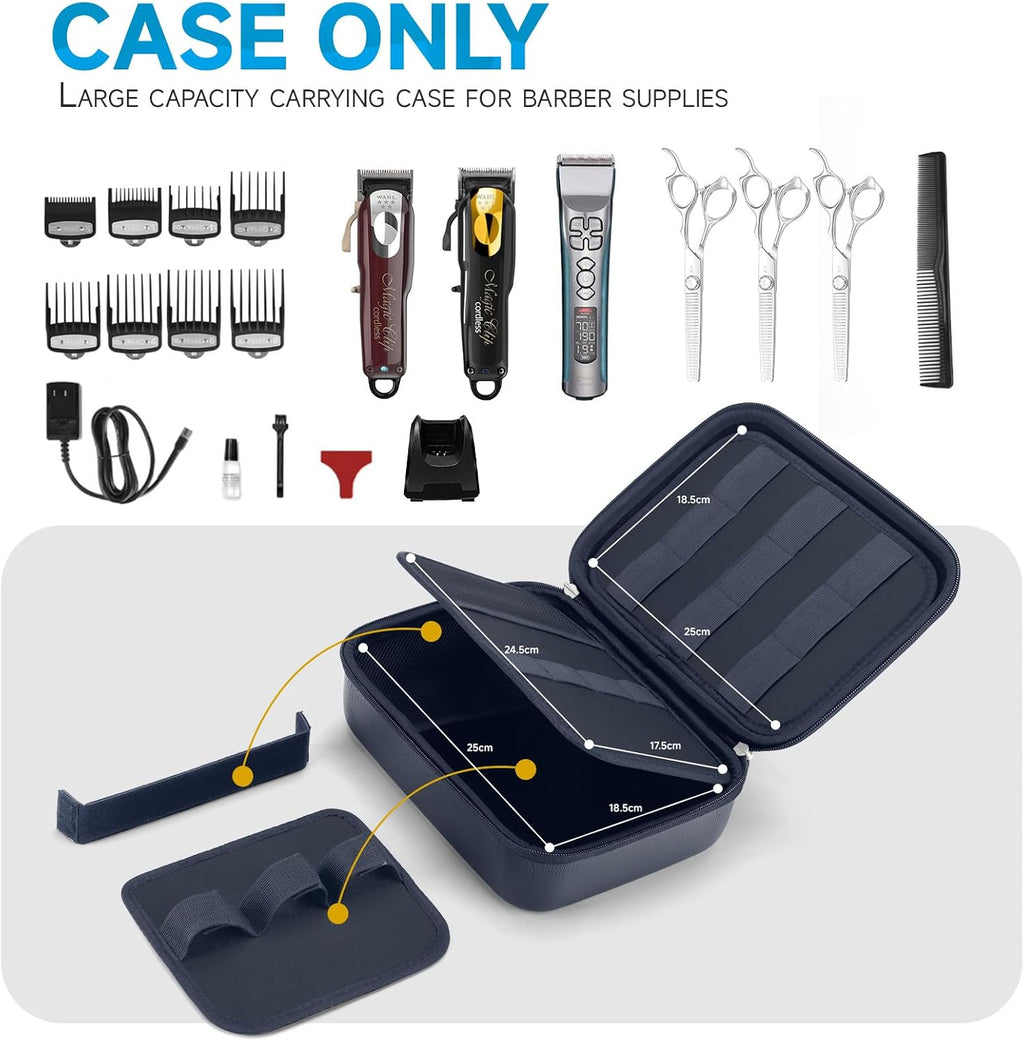MOSLA Estuche duro para accesorios de peluquería para cortar el cab...