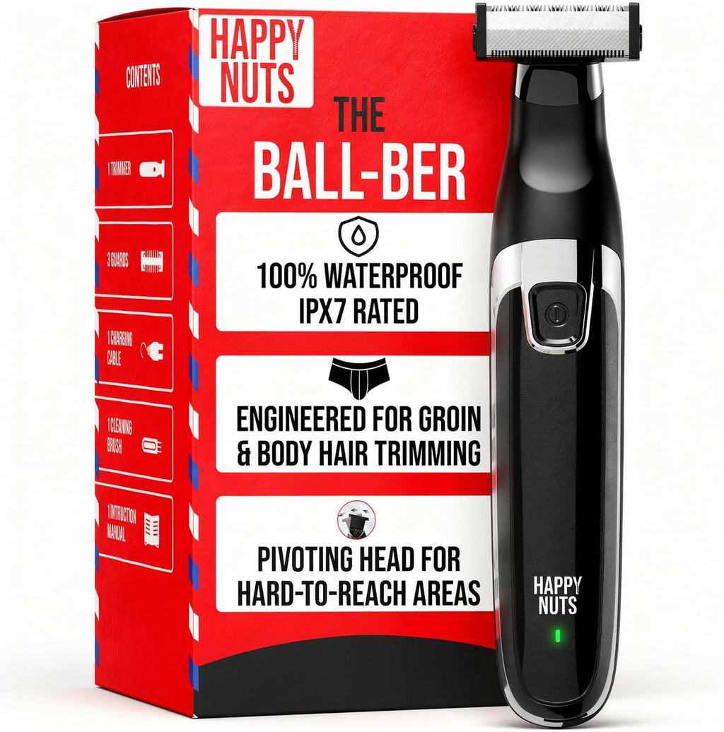 HAPPY NUTS The Ballber™ Cortadora Eléctrica de Vello Corporal para...