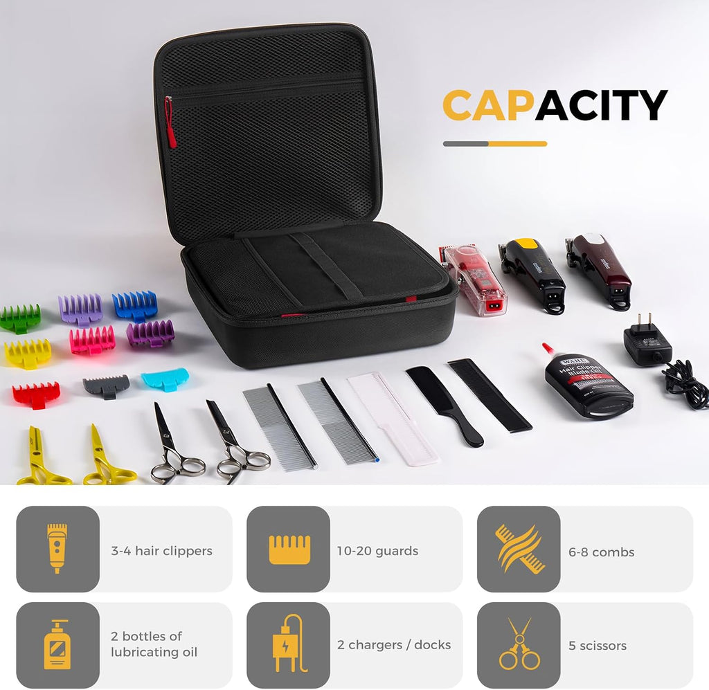 ProCase Estuche organizador de herramientas de peluquero grande par...