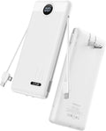 VRURC Cargador Portátil con Enchufe de Pared, 10000mAh Cargador Por...