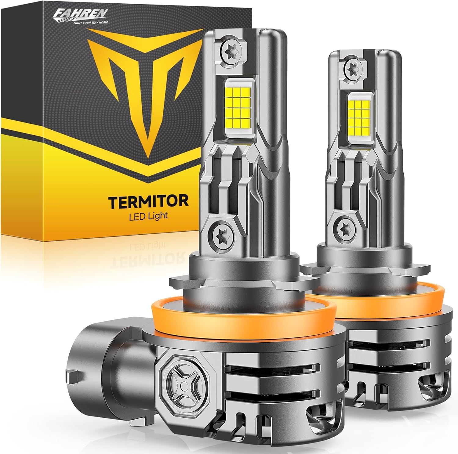 Termitor Bombillas antiniebla para faros delanteros H11\/H8\/H9, br...