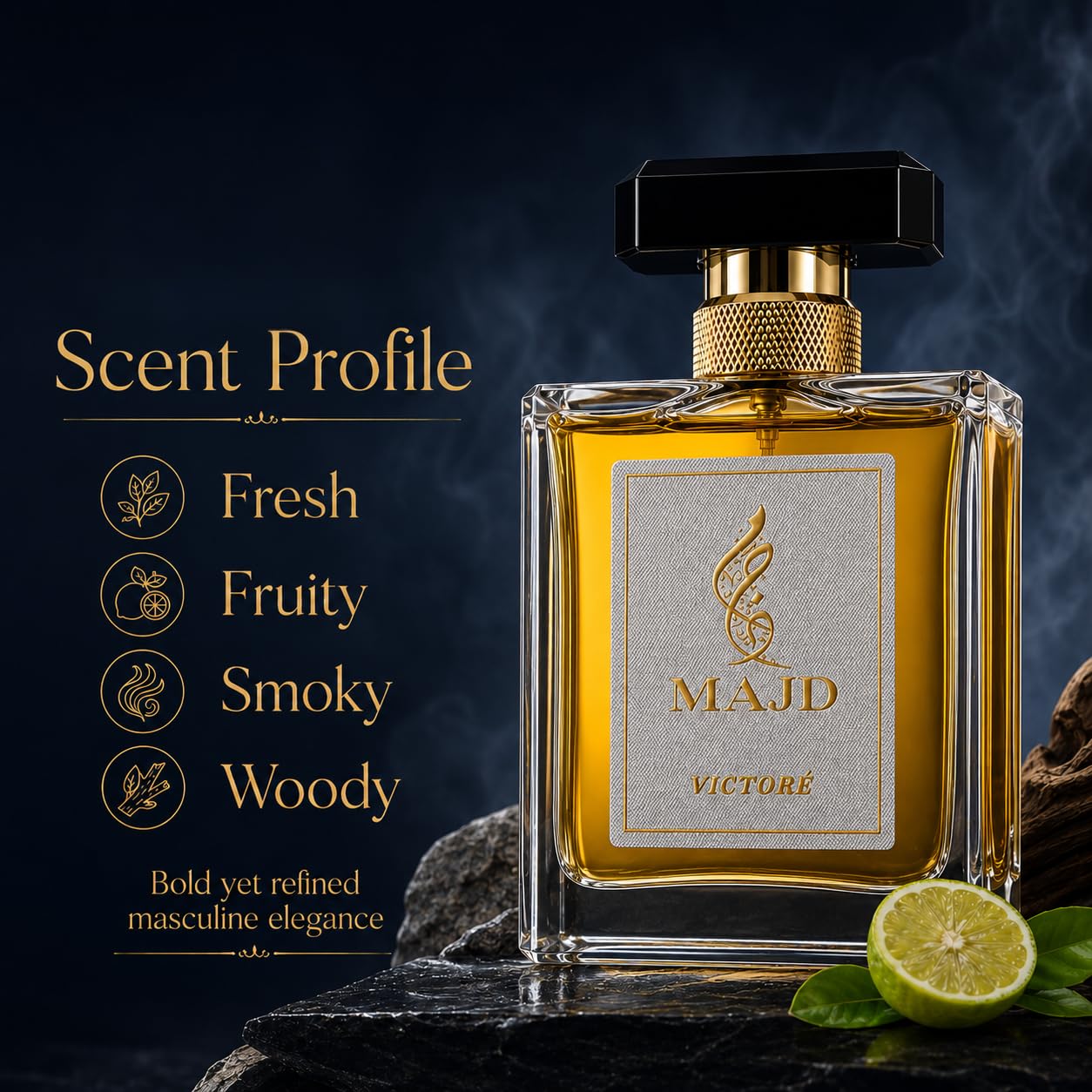 MAJD FRAGRANCES VICTORÉ Inspirado en A-ven-tus - Eau de Parfum Spra...