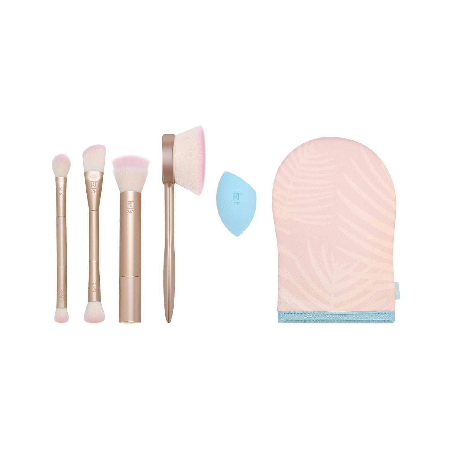 Real Techniques Endless Summer - Juego de brochas de maquillaje par...