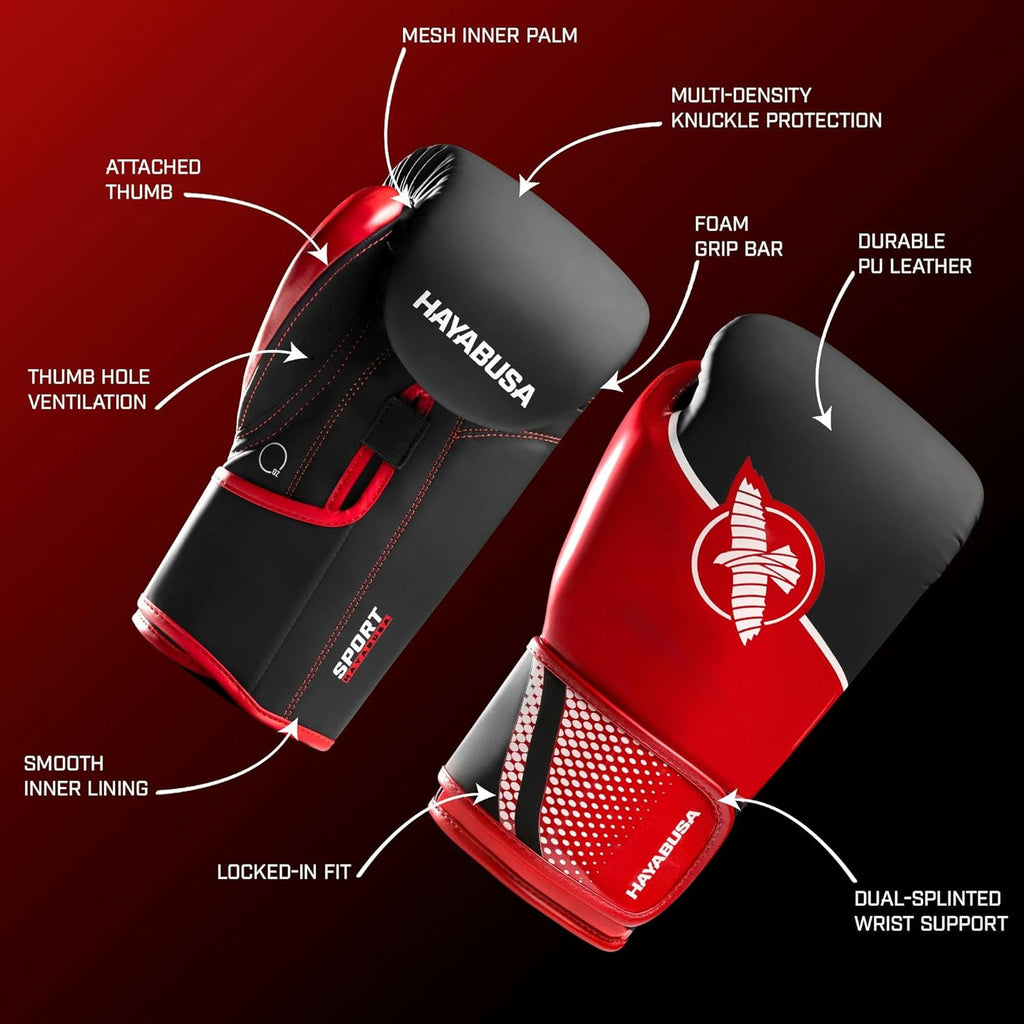 Guantes de Boxeo Deportivos Hayabusa para Hombres y Mujeres \u2013...