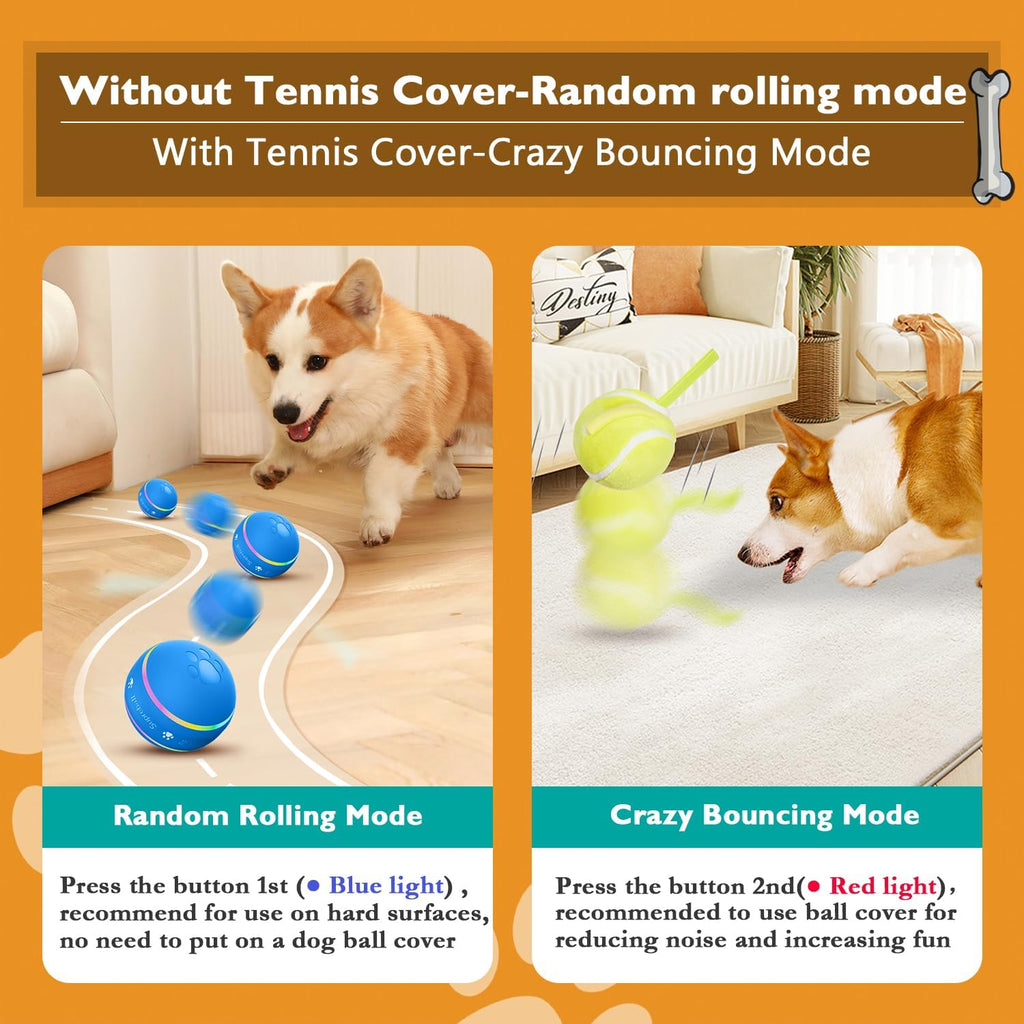 PetDroid - Juguetes interactivos para perros, bola para perros, [nu...