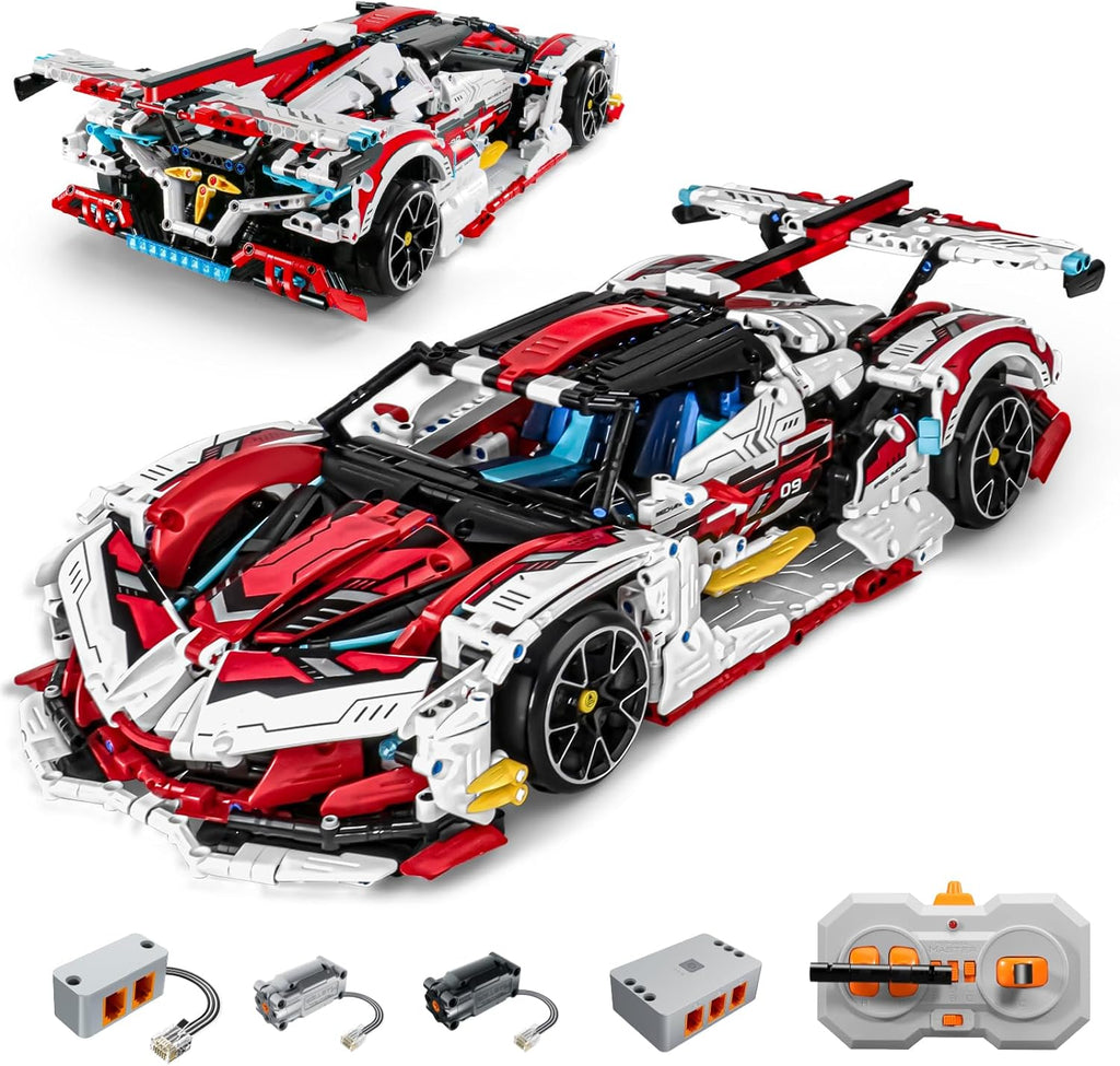 OWNONE 1 Kits de Construcción de Súper Autos - con Ruedas de Deriva...