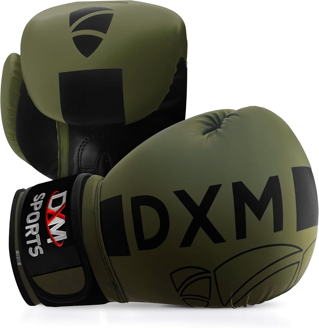 Guantes de boxeo para hombres y mujeres, guantes de entrenamiento d...