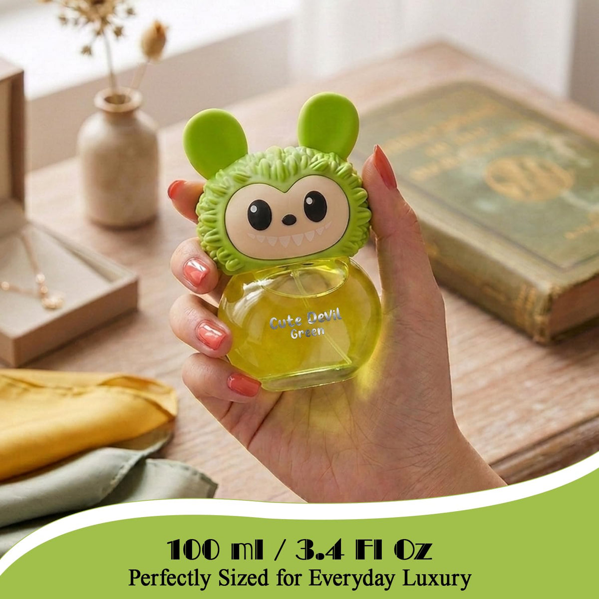 AHUJA Lindo perfume verde diablo 3.4 fl oz \u2013 Pistacho y leche...