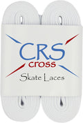 CRS Cross Figure Skate Laces. 2 Pair, White Polyester for Skating |...