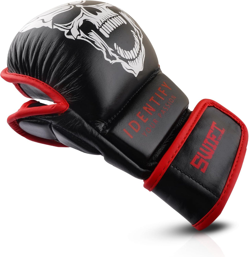 SwiftTechSports - Guantes de cuero de calidad profesional para homb...