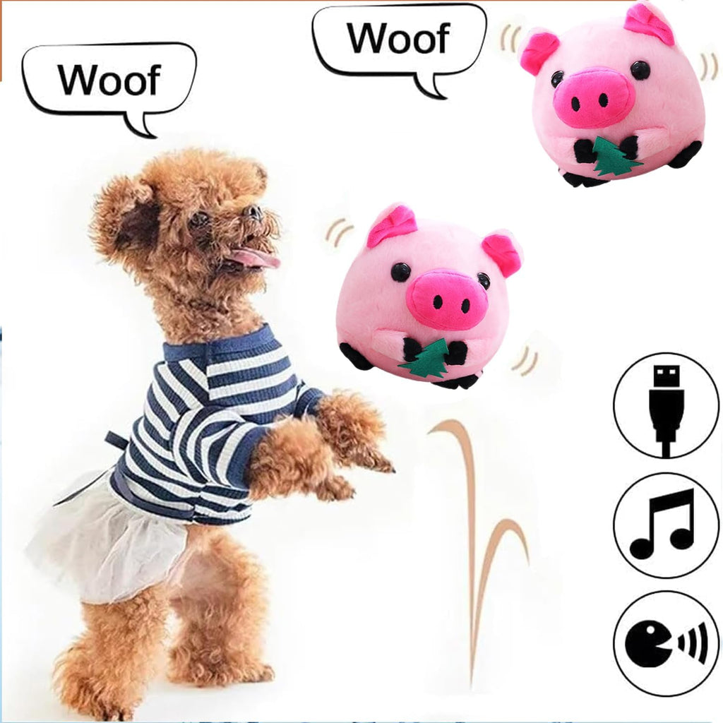OTXKXBLP Juguete de Peluche Activo en Movimiento para Mascotas, Jug...