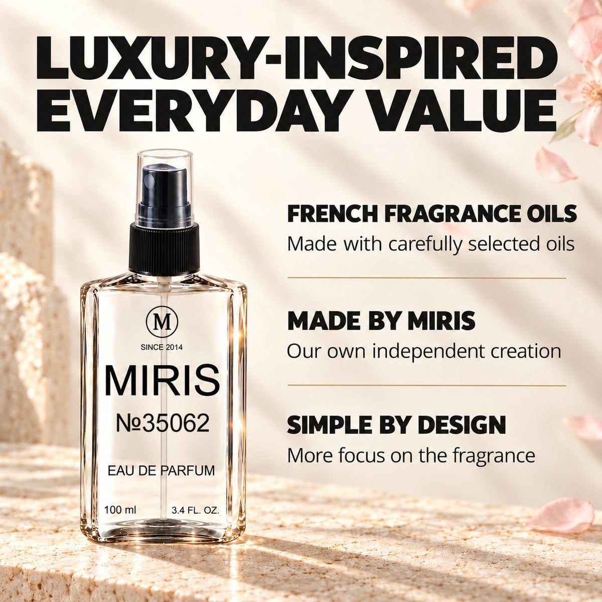 MIRIS nro. 35062 - Perfume unisex de larga duración para mujeres y...