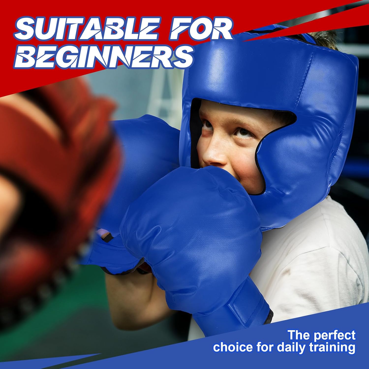 Kanayu Juego de 12 piezas de equipo de boxeo para niños principiant...