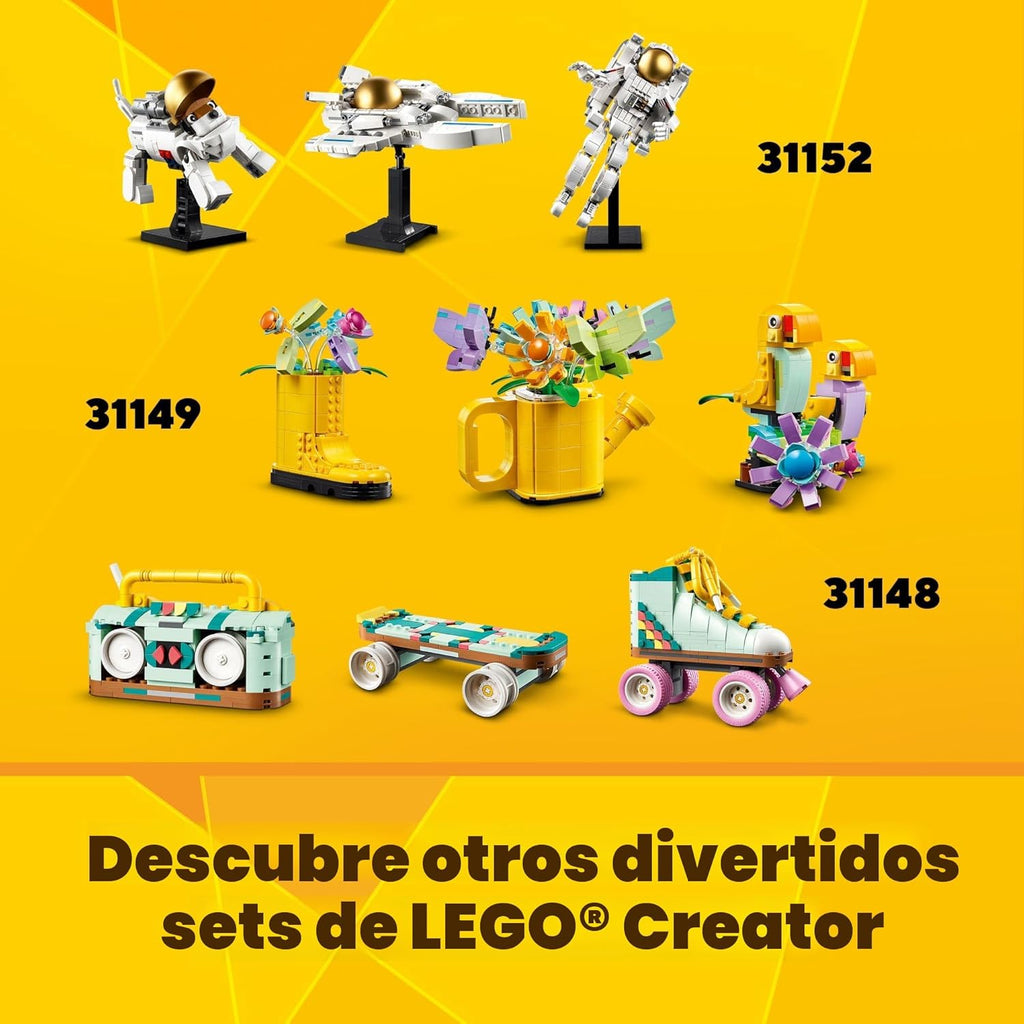 LEGO Creator 31147 - Juguete de cámara retro 3 en 1, se transforma...