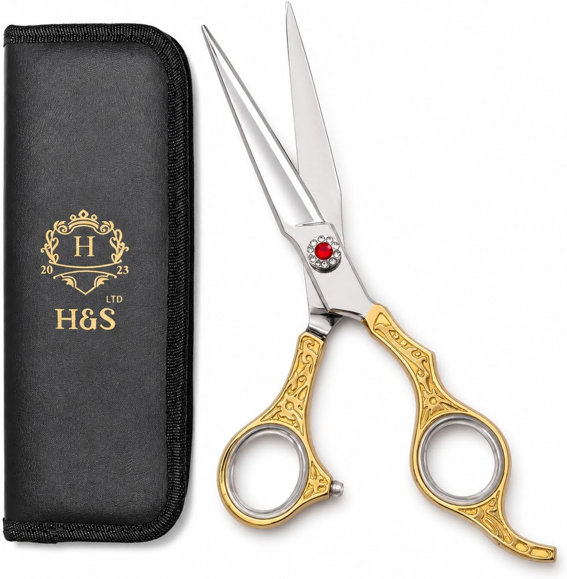 Tijeras profesionales para cortar el cabello H&S Ruby Series | Acer...