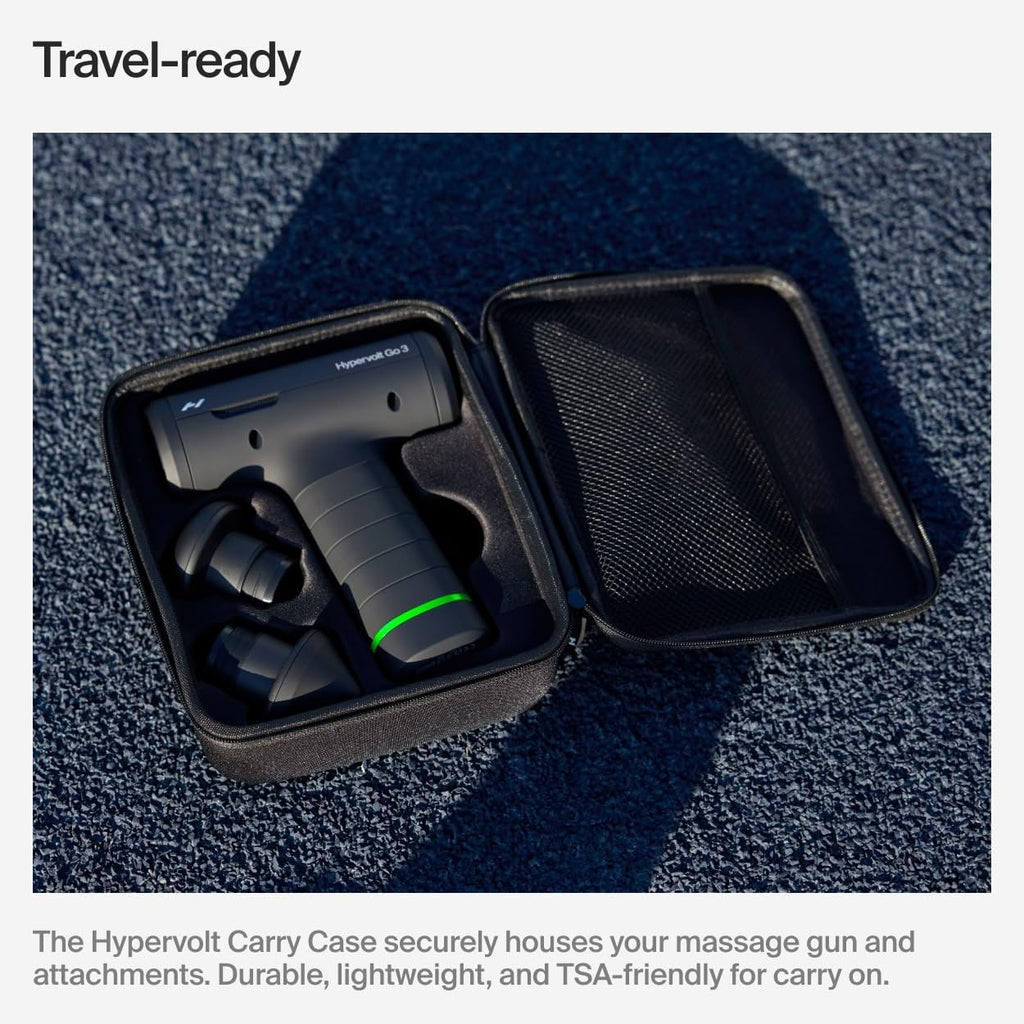 Hyperice Hypervolt Go 3 - Pistola de masaje de percusión compacta d...