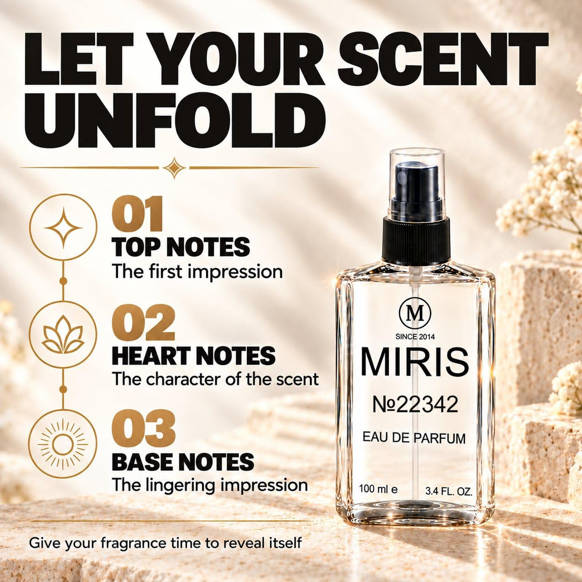 MIRIS nro. 22342, inspirado en Drakar Noir, Eau de Parfum duradero...