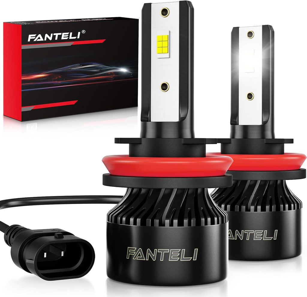 FANTELI Bombillas de 6500 K, blanco frío 40000 lúmenes, 900 % de br...