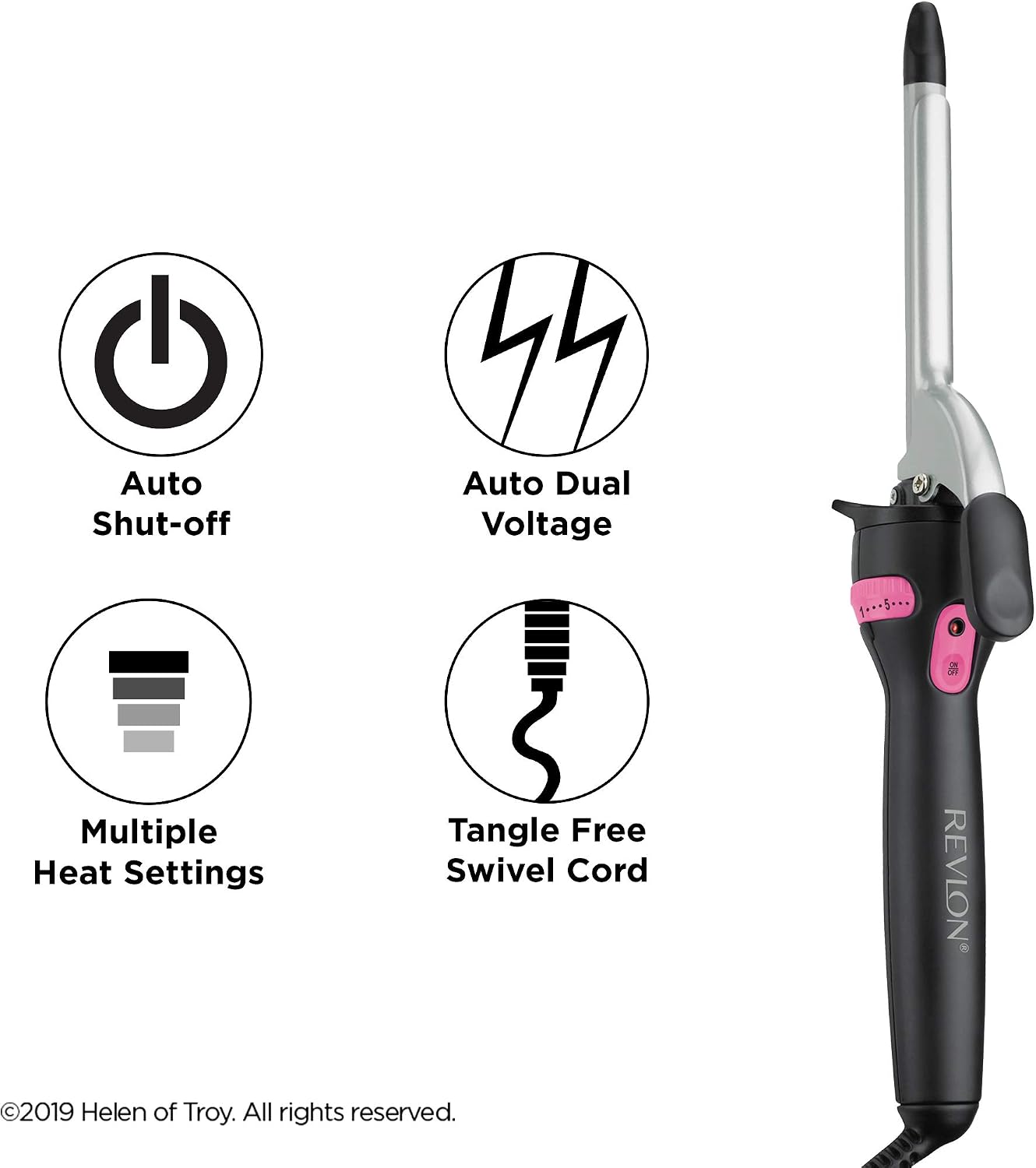Revlon Perfect Heat - Plancha rizadora de cerámica triple | Para ri...