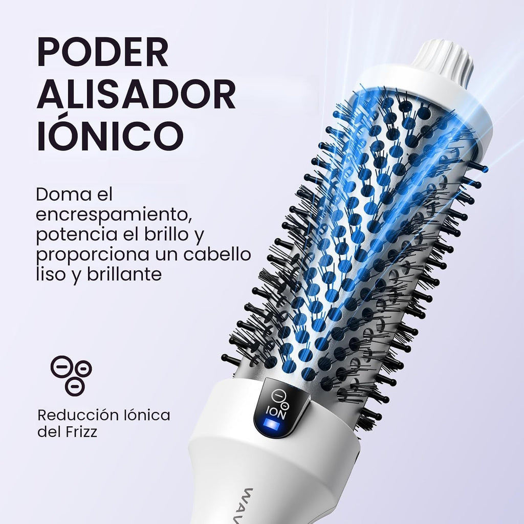Wavytalk Cepillo Térmico Blowout Boost, Cepillo Redondo Calentado d...