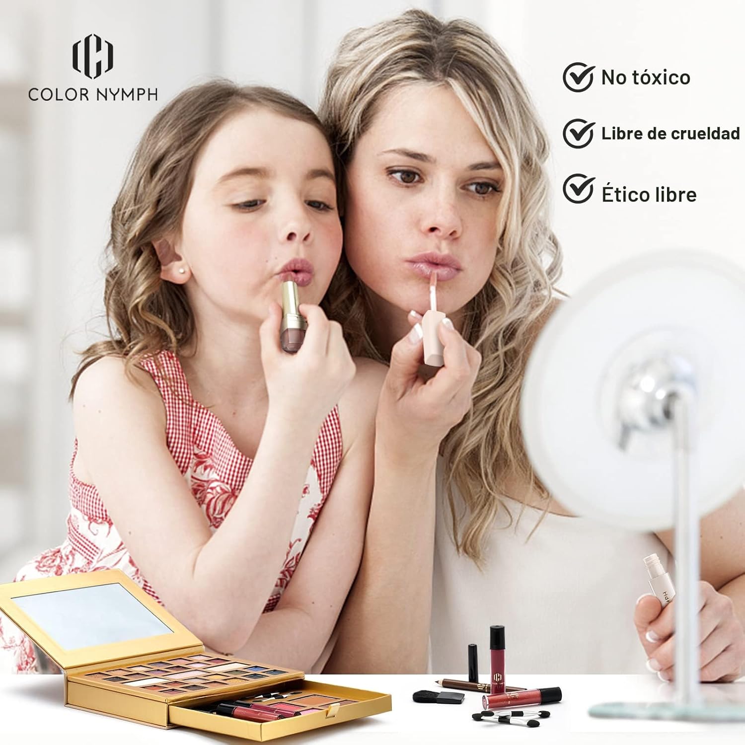 Color Nymph Kit de maquillaje todo en uno, juego perfecto para muje...