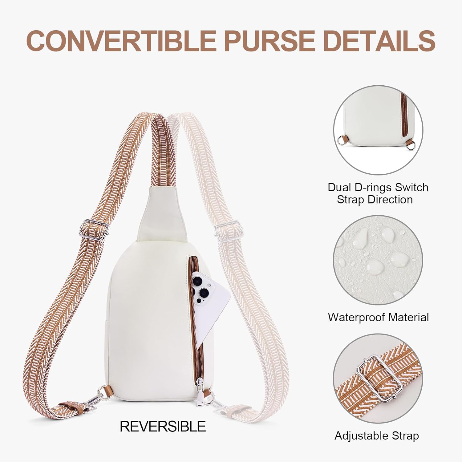 Lexiyat - Bolsos de cintura antirrobo para mujer, bolsa de pecho pa...