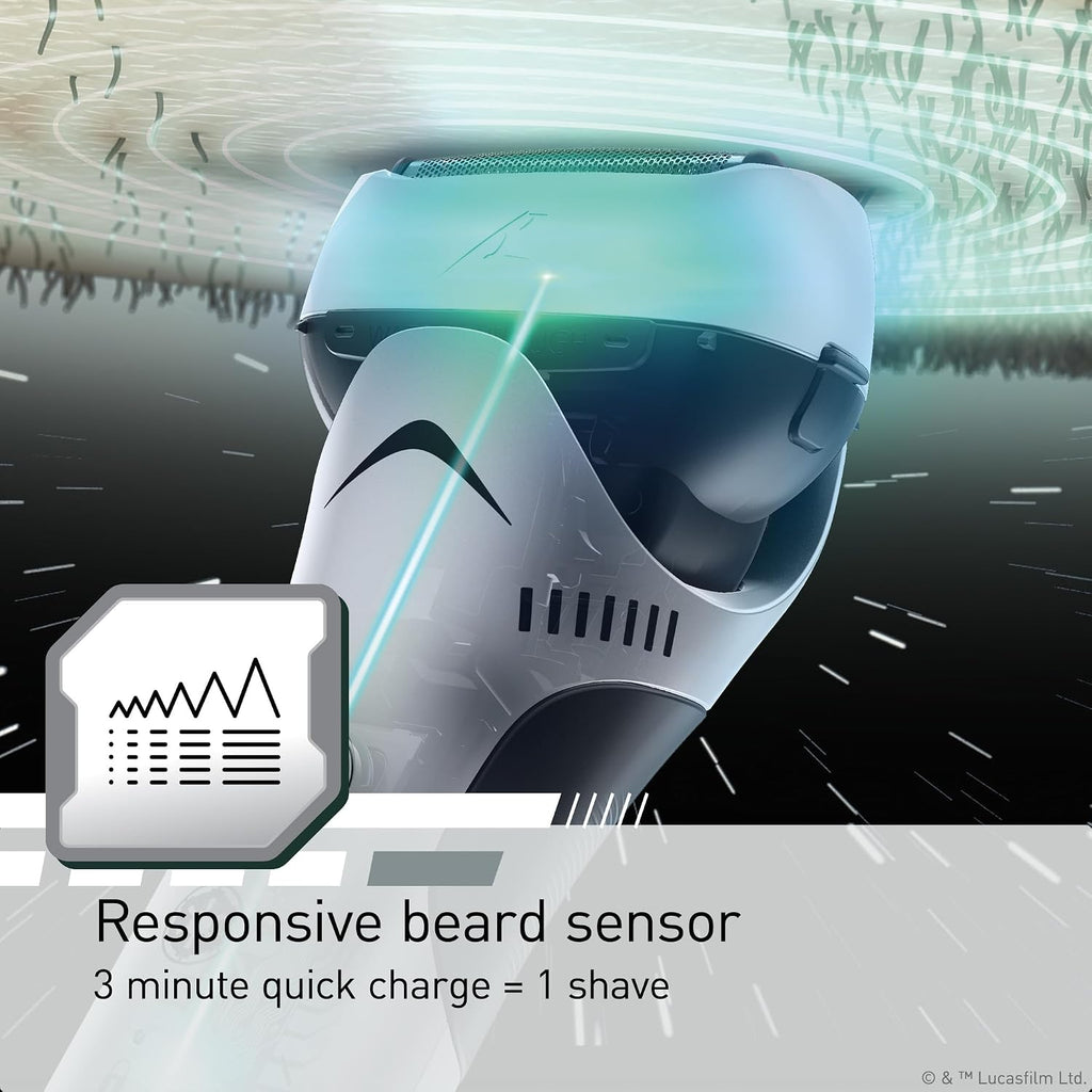 Panasonic Afeitadora Eléctrica, Edición Especial Diseño Star Wars S...