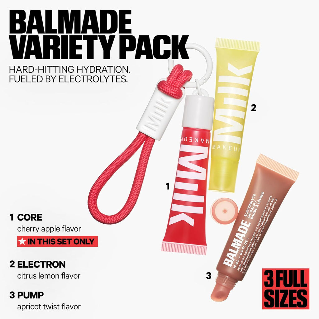 Milk Makeup Balmade - Bálsamo labial con electrolitos, hidratante,...