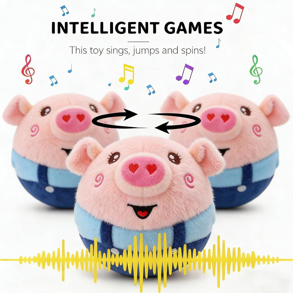Juguetes interactivos para perros, juguete de peluche activo para m...