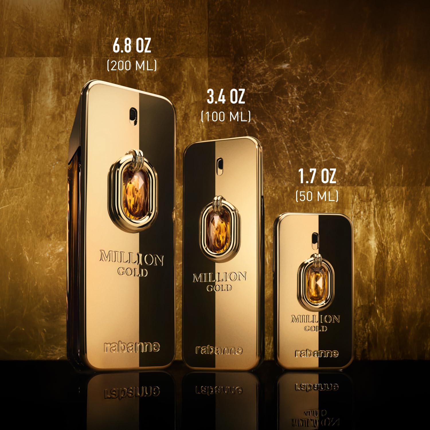 Rabanne Million Gold Elixir Parfum Intense - Fragancia de lujo de l...