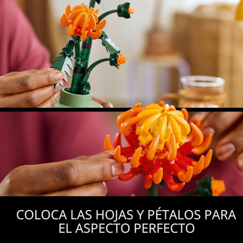 LEGO Botanicals - Juego de construcción de crisantemo para adultos...