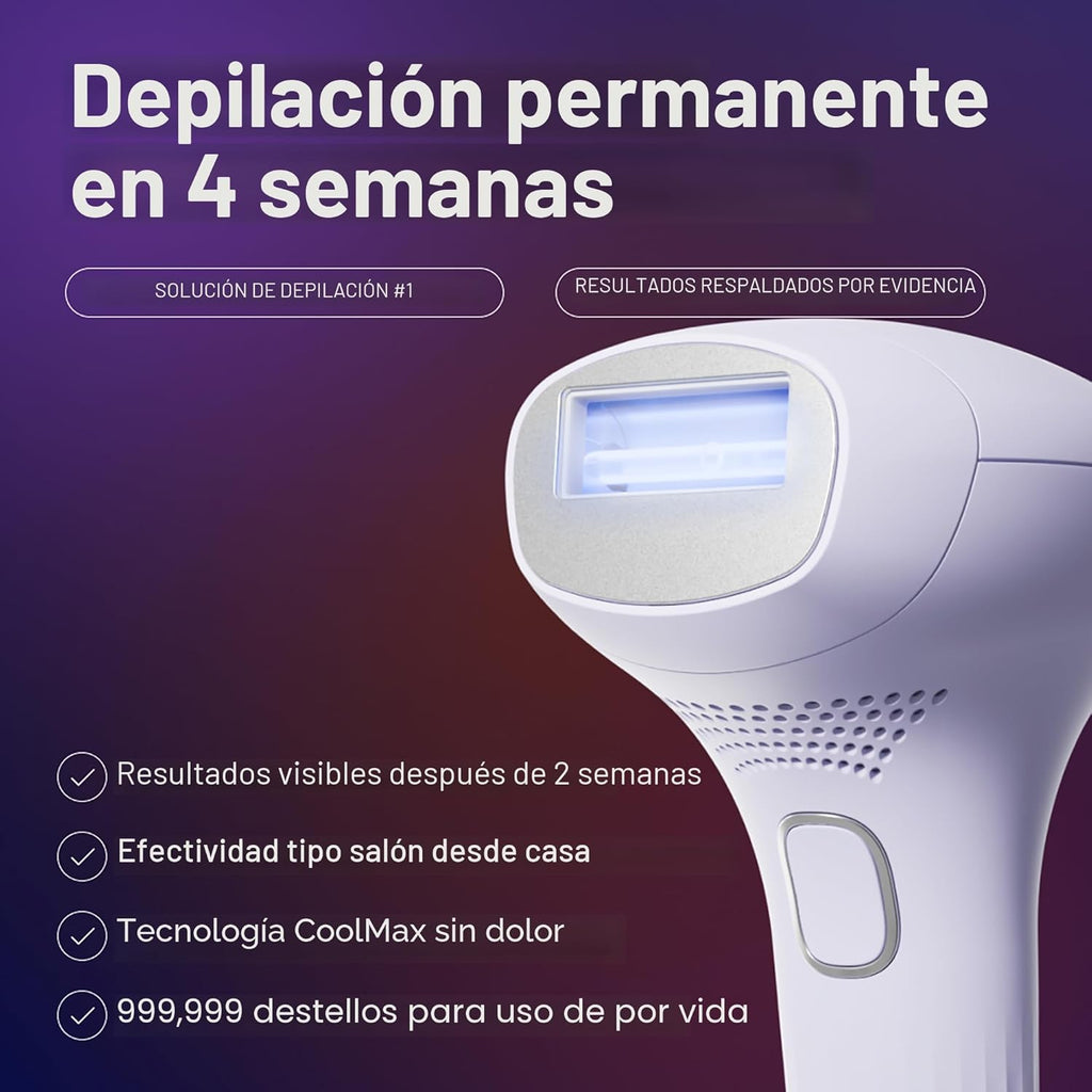 MICHAEL TODD Beauty: dispositivo de depilación láser IPL LUMOS para...