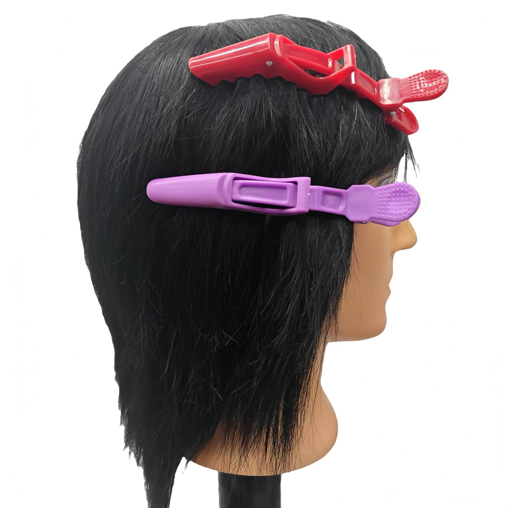 Yiifiulyn Cabeza de maniquí con cabello humano 100% real, cabeza de...