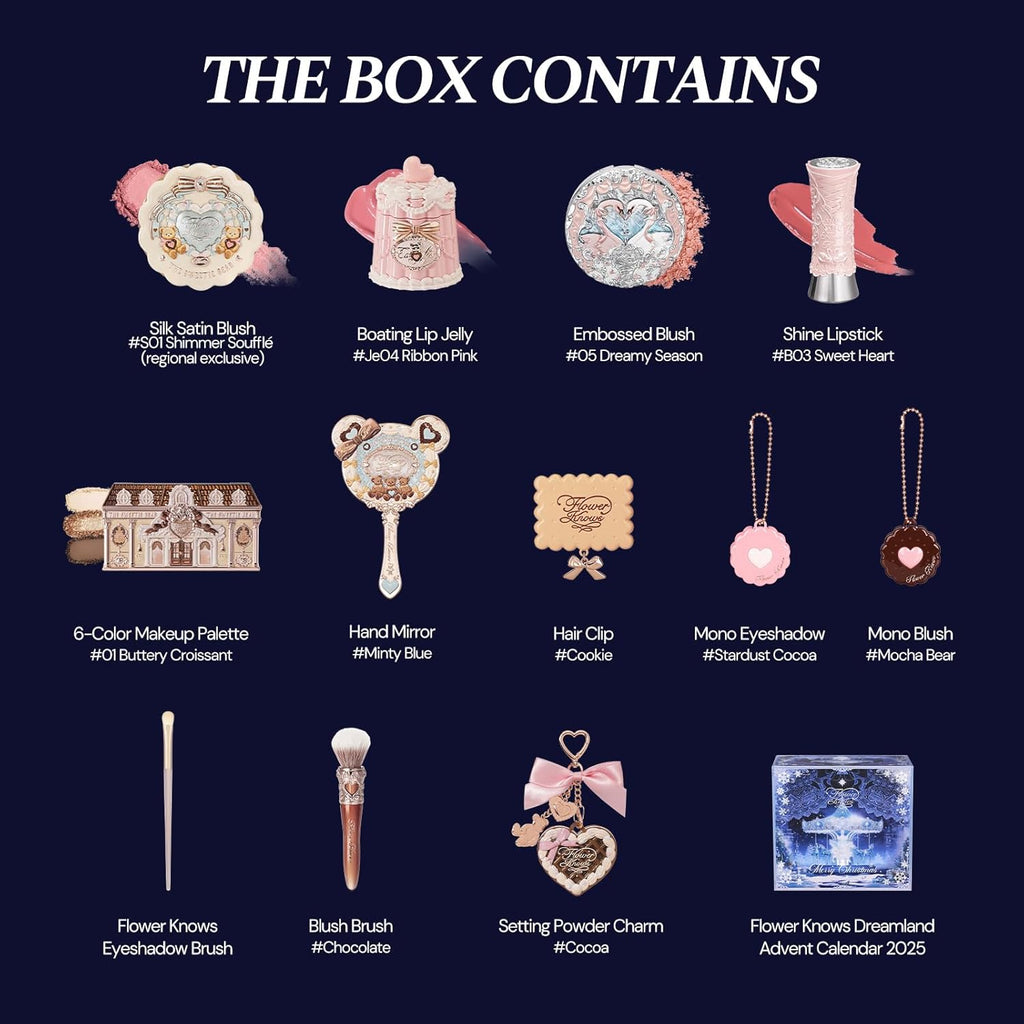 Flower Knows Jan-The Resurgence Vault - Juego de caja de maquillaje...