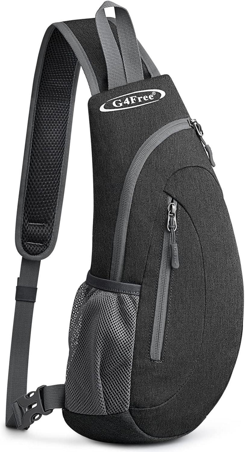 G4Free Bolso bandolera para hombres y mujeres, mochila cruzada pequ...