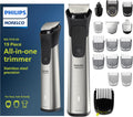 Norelco Philips Multigroom serie 7000, recortadora todo en uno, rec...