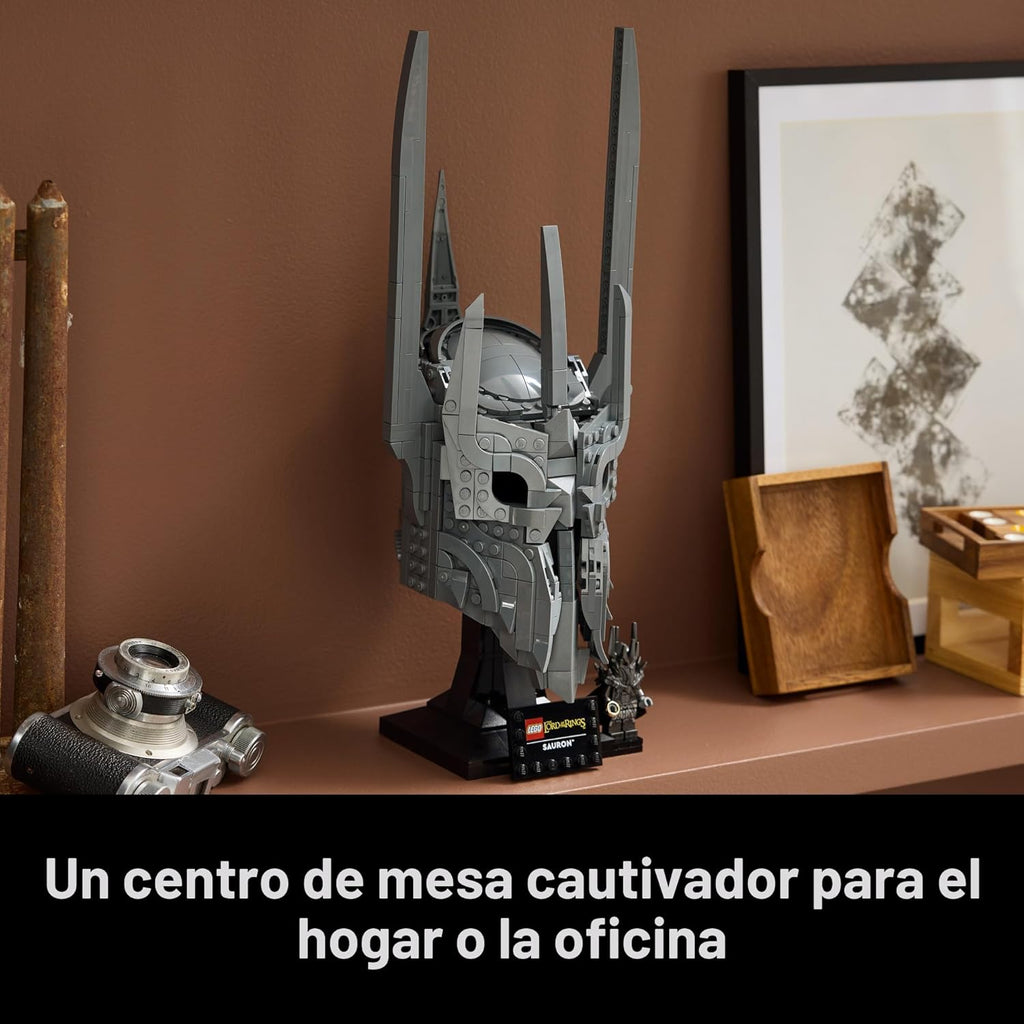 LEGO Icons The Lord of the Rings: Sauron's Helmet - Juego de co...