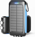 Banco de energía con cargador solar de 49800mAh portátil de carga r...