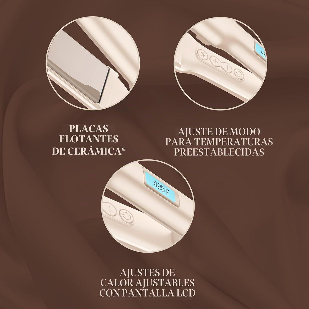 CHI Plancha digital original de cerámica y protector de hierro 44 (...