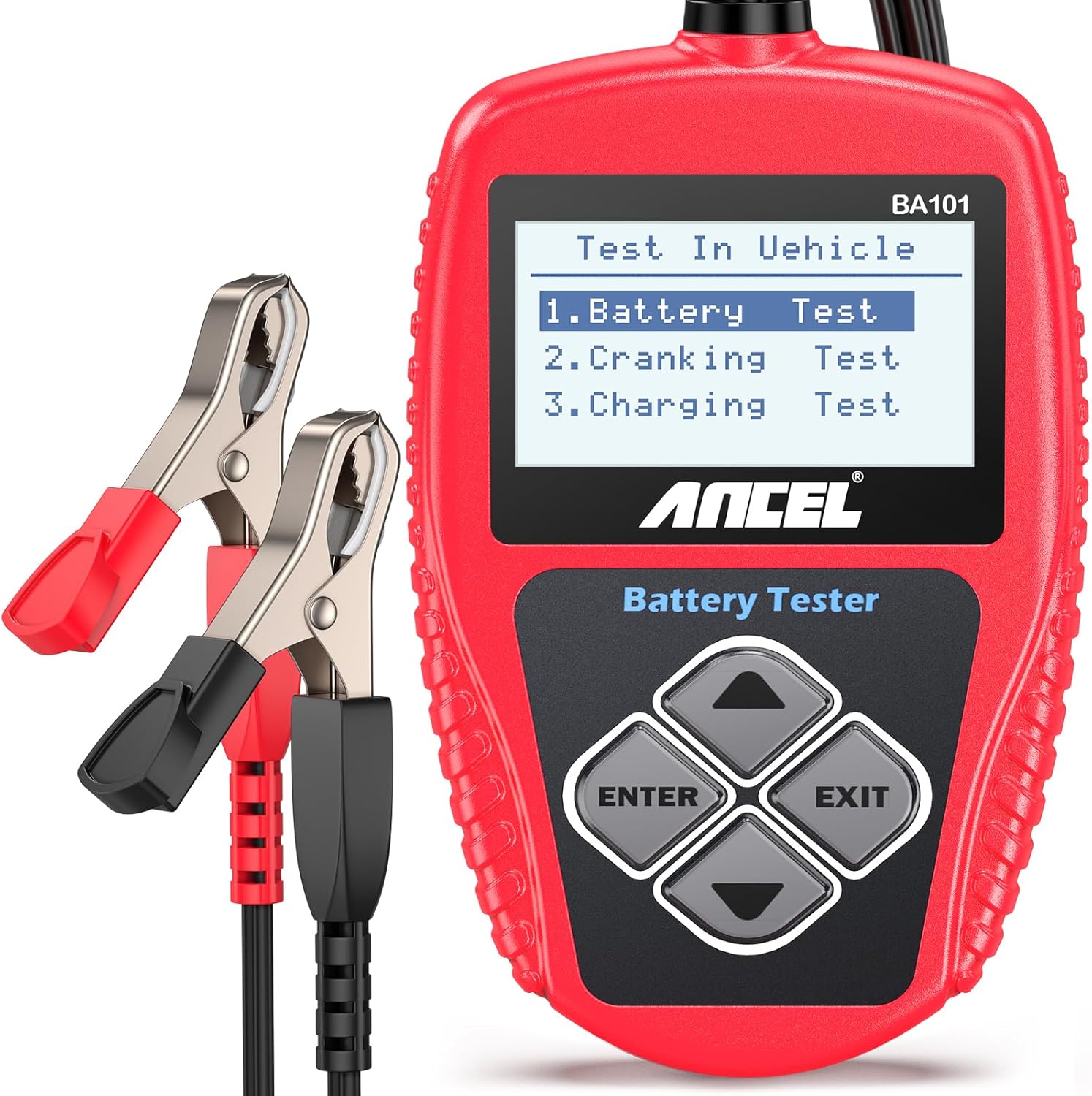Ancel BA101 potenciómetro para carga de batería automotriz profesio...