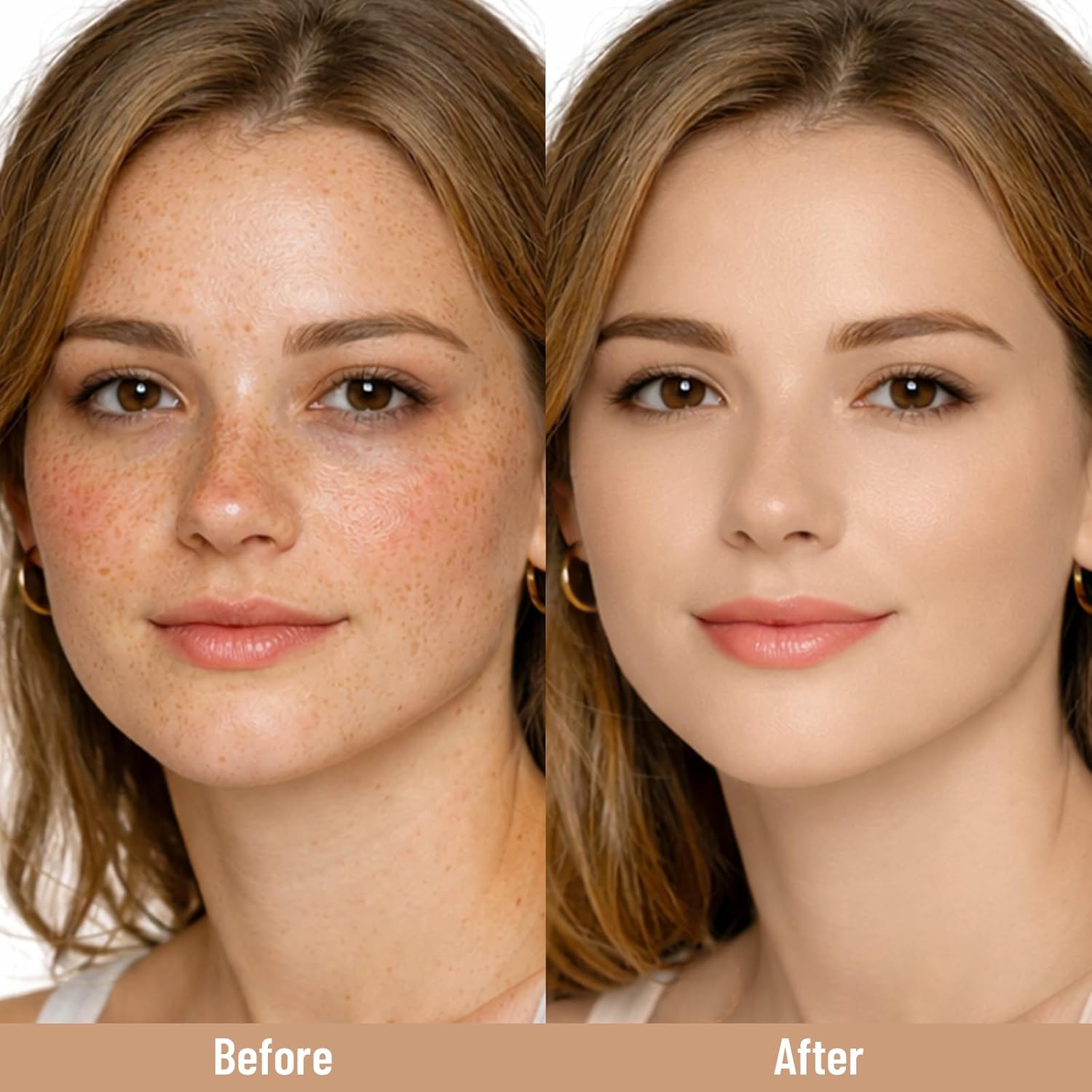 UCANBE Base líquida y corrector 2 en 1, juego de maquillaje de base...