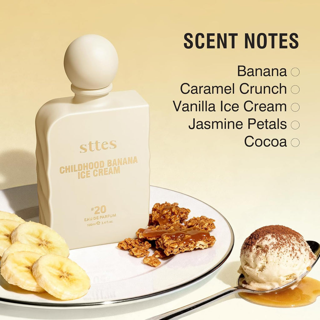 Sttes Perfume #20 para Mujeres \u2013 Helado de Plátano de la Infan...