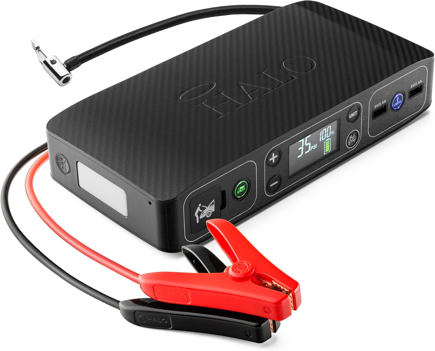 HALO Bolt Air 58830 Arrancador de Batería Portátil para Automóvil |...