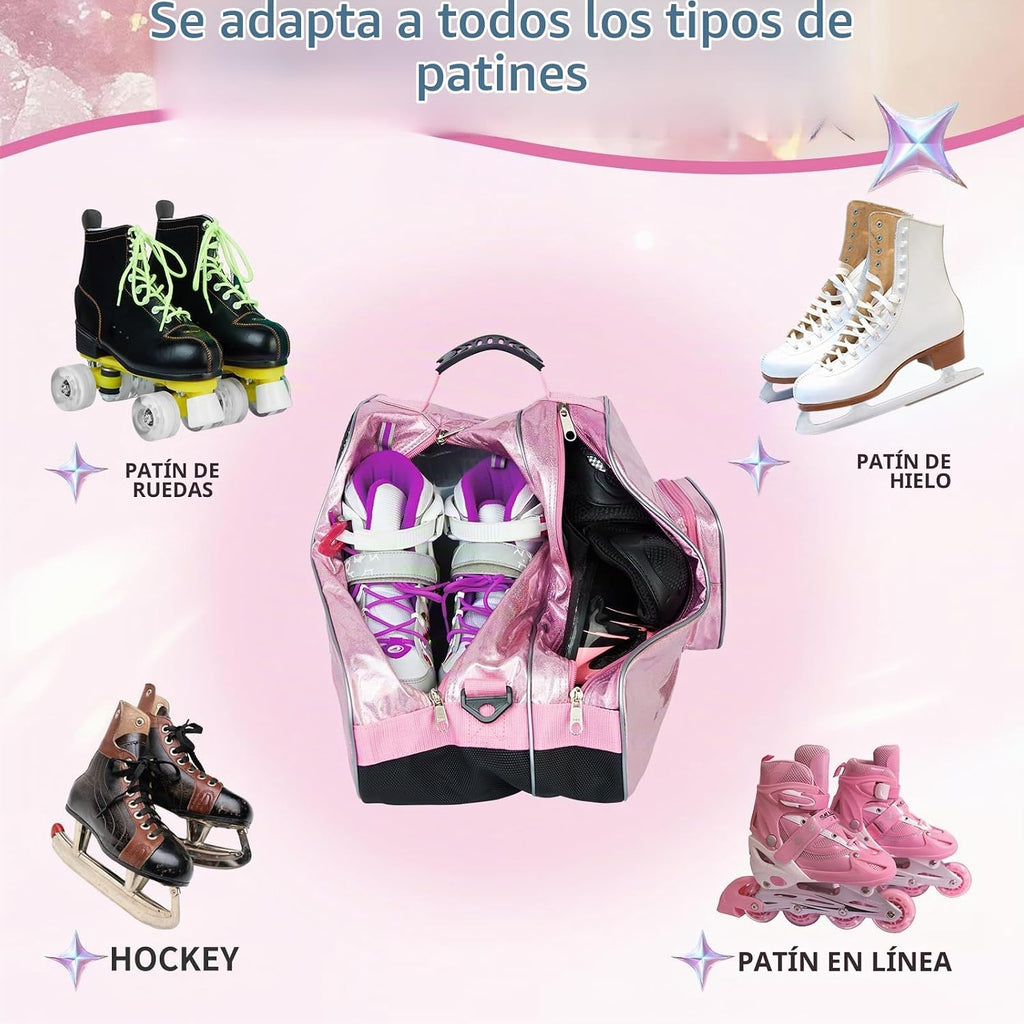 Hytiland Roller Skate Bag for Inline Skates Ice Skates and Figure S...