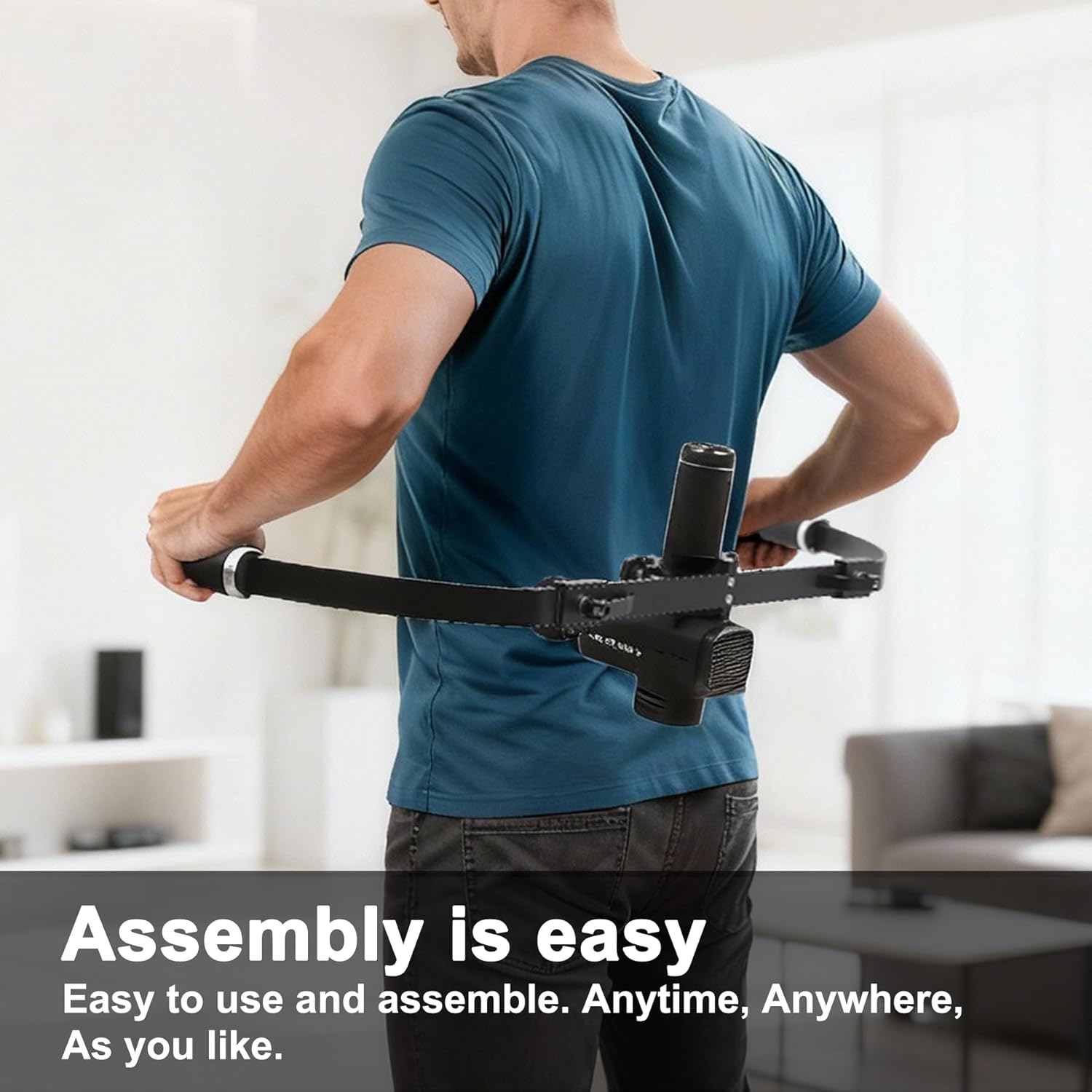 GM ABCD Soporte para pistola de masaje, desmontable y estable para...