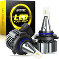 AUXITO 9006 HB4 Bombillas LED antiniebla, 6000 lm de alto brillo, 6...