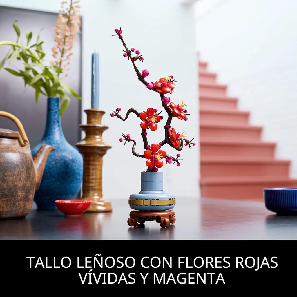 LEGO Botanicals - Juegos de construcción de flores de ciruela artif...