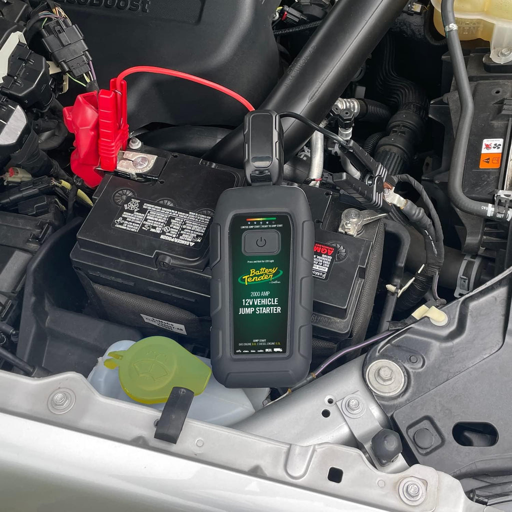 Battery Tender Arrancador de litio de 2000 amperios, estación de en...