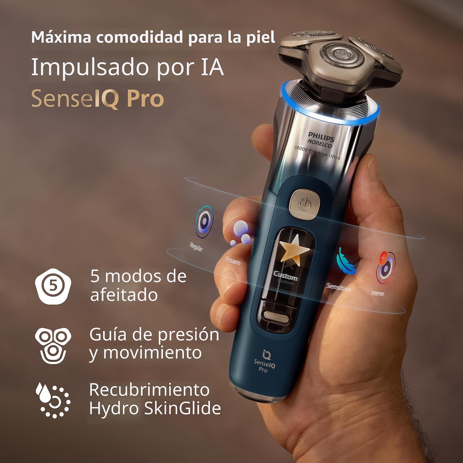 Philips Norelco Shaver i9000 Prestige Ultra Special Edition - Afeit...