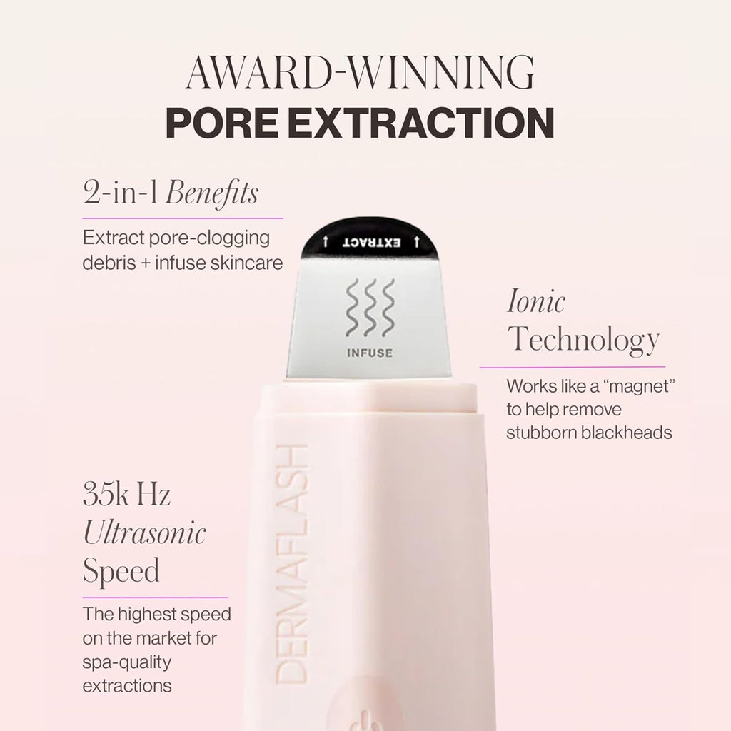 DERMAFLASH DERMAPORE+ Dispositivo de cuidado de la piel, extractor...